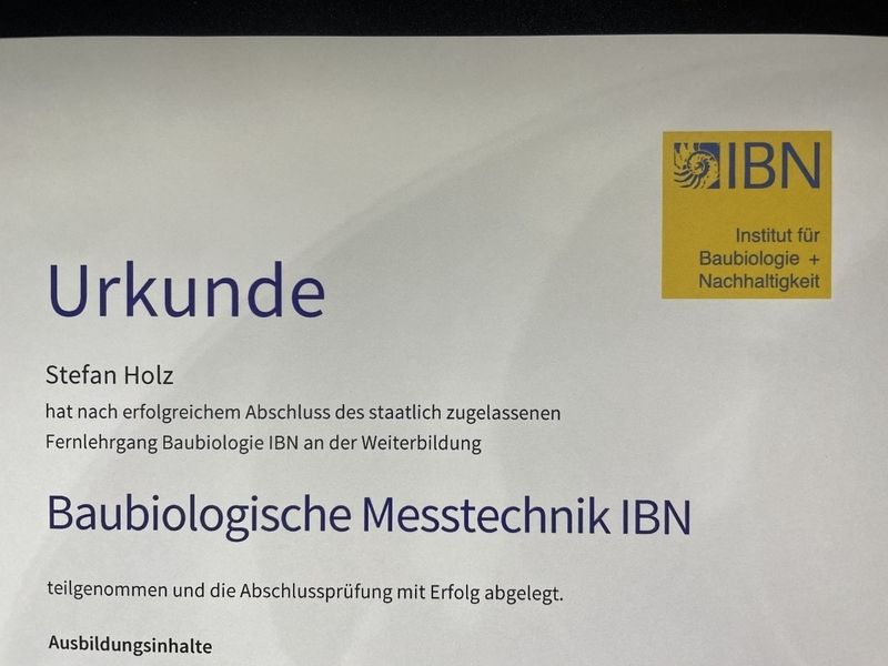 Baubiologische Messtechnik IBN